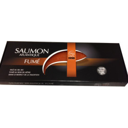 Filet de saumon fumé pretranché origine Norvége - 1 kilo net