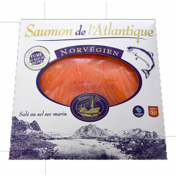 Saumon de Norvège fumé 150g ( 3-4 tranches)