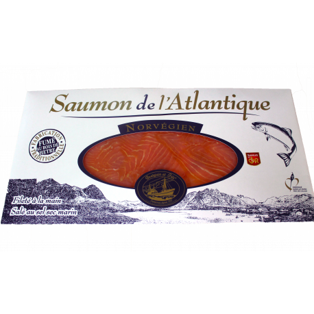 Saumon de Norvège fumé 300g ( 6-8 tranches) Saumon de Norvège fumé 300g ( 6-8 tranches)