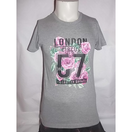 T-shirt gris London T-shirt gris London