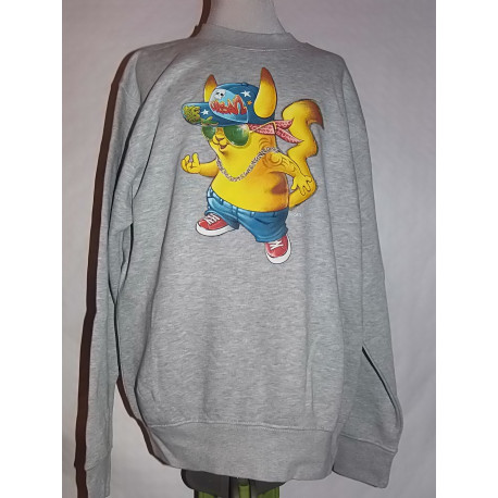 Pull gris Rap Pull gris Rap