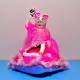 souris danseuse sur son cousin hauteur 15 cm env